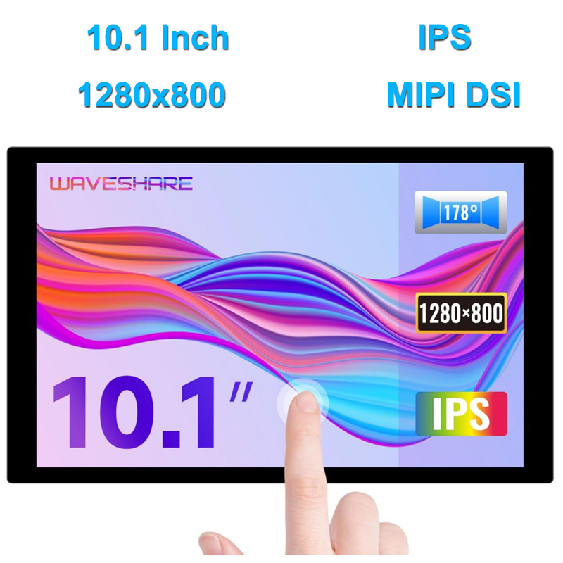 Waveshare 10,1-calowy pojemnoś – Raspberry Pi 10.1 Inch Capacitive Touch Screen Ips recenzja i cena